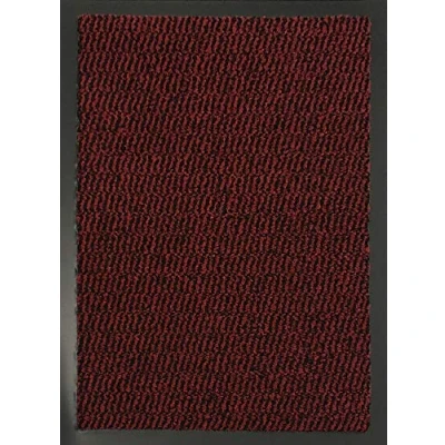 Image of PVC Non Slip Door Mat Rubber Backed Runner Barrier Mats Rug Kitchen Water Absorption Resistance Soft Microfiber Machine Washable Red 60 x 120