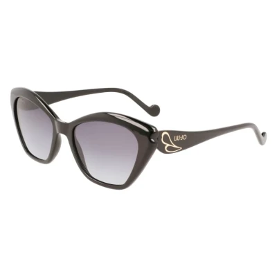 Image of LIU JO Sunglasses, Women&#039;s, Size: One Size, Black