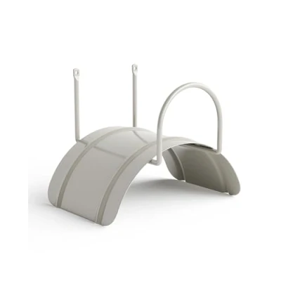 Image of Livlig53 LIVLIG Hose Holder Wall, Garden Hanger Made of Steel, for Hoses 1/2 up to 30m, Color: Greige