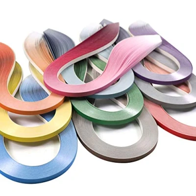 Image of JUYA Paper Quilling Gradient Series Set 10 Colors QP388 (10 Packs Individual, Width: 5mm)