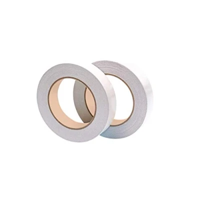 Image of GTSE Clear Double Sided Tape, 25mm (1) x 33m, Strong Thin Sticky Tape for Craft, Scrapbooking and Mounting Photos, 2 Rolls