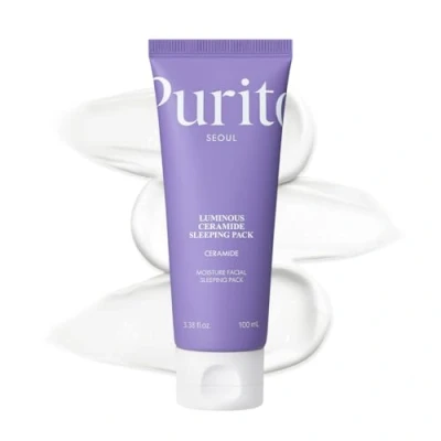Image of PURITO Dermide Cica Barrier Sleeping pack 2.7 fl.oz / 80ml ceramide and centella, night cream, sensitive type, moisture