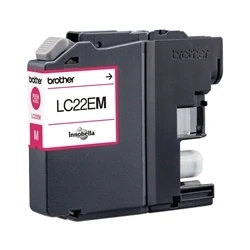 Image of Brother LC22EM Inkjet Cartridge Magenta