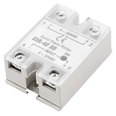 Image of Oumefar SSR 40 5 220V DC Solid State Relay Module Load DD 40A for Industrial Automation Process