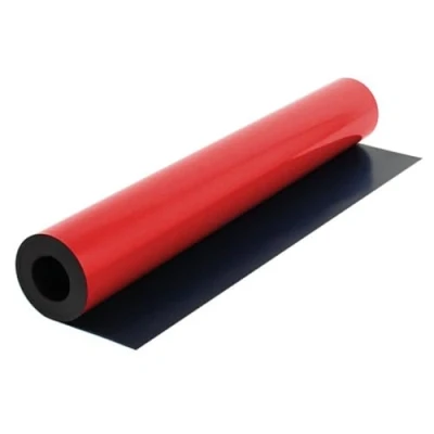Image of FIRST4MAGNETS MagFlex® Flexible Matt Red Magnetic Sheet for Creating Pictures, Artwork, Signs or Displays 620mm Wide 5m Length