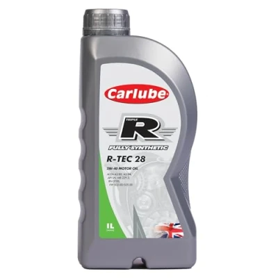 Image of Carlube Triple R 5W 40 ACEA A3/B4, API SN Fully Synthetic Engine Oil TEC 28 1L