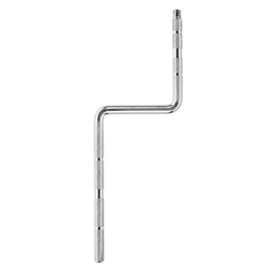Image of Meinl Percussion Rod Angled Z Shape Threaded Tip for 0.375 Inch Thread Steel, Chrome Plated (MC TR3)