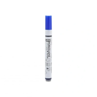Image of Pebeo 1 Piece Porcelaine 150 China Paint Fine Tip Marker, Lapis Blue,Lapis Blue
