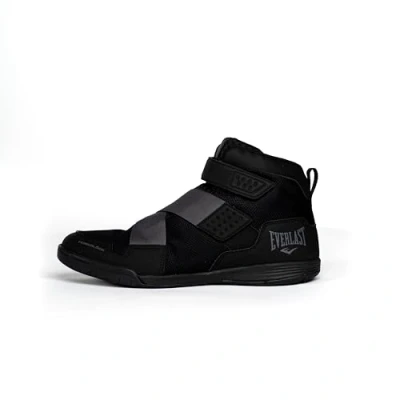 Image of Everlast Powerlock X Trainer Boxing Shoes Black Size 8