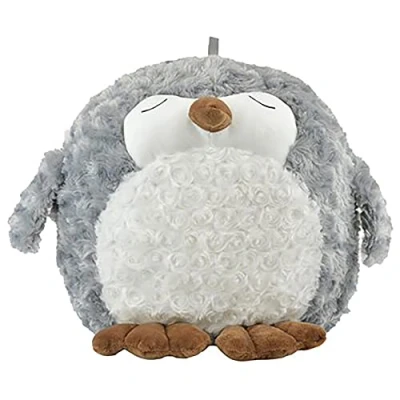 Image of KAV Cute Hot Water Bottle Ruber with Low Pile Plush Cover (OWL Cuddle)