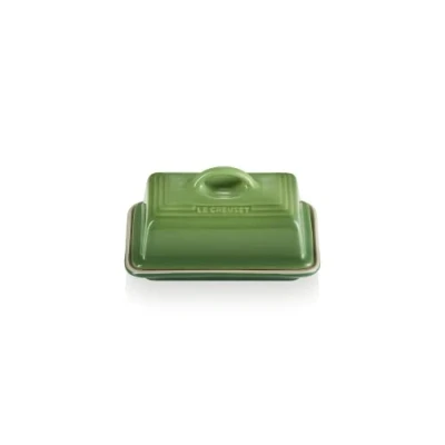 Image of Le Creuset Stoneware Butter Dish, 900 g, 17 x 12.5 9 cm, Bamboo, 70837174080000