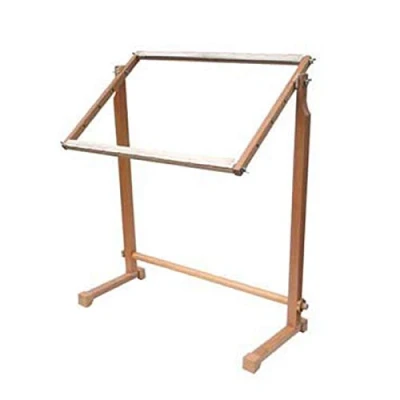 Image of Elbesee 61cm C Roller Floor Frame 24&quot;, Wood, Brown, 80 x 86 29 cm