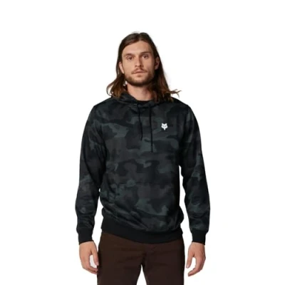Image of Fox Head Camo Pullover Hoodie Black/Camo (UK, Alpha, L, Regular, Regular)