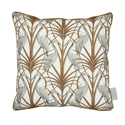 Image of Angel Strawbridge The Chateau Nouveau Heron Cream Cushion Cover &amp; Insert