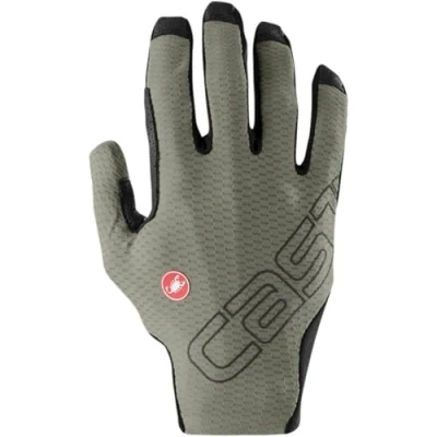 Image of CASTELLI 4520034 089 UNLIMITED LF GLOVE Men&#039;s Cycling gloves FOREST GRAY XL