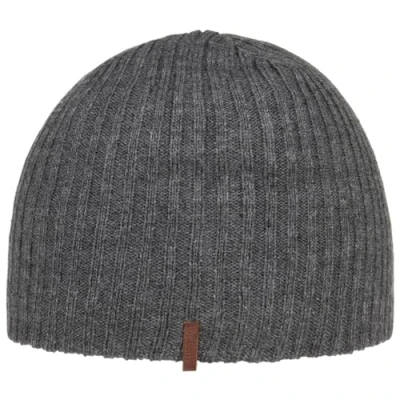 Image of Barts Men&#039;s Wilbert Beanie Beret, Grey (Dark Heather 0019), One Size (Manufacturer Size: UNI)