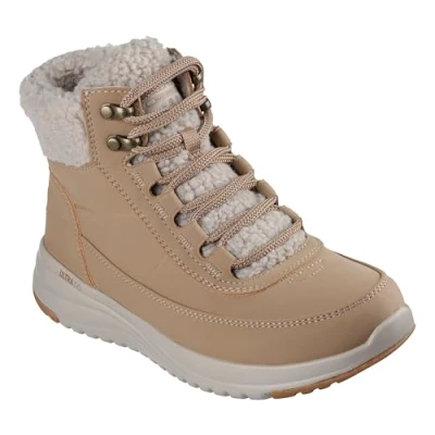 Image of Skechers Women Winter Boots, Chestnut, 5 UK