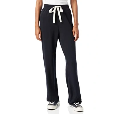 Image of Amazon Essentials Women&#039;s Lightweight Lounge Terry Pyjama Bottom, Black, M