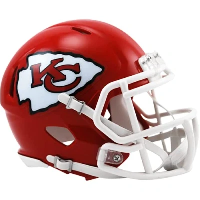 Image of Riddell Revolution Speed Mini Helmet Kansas City Chiefs