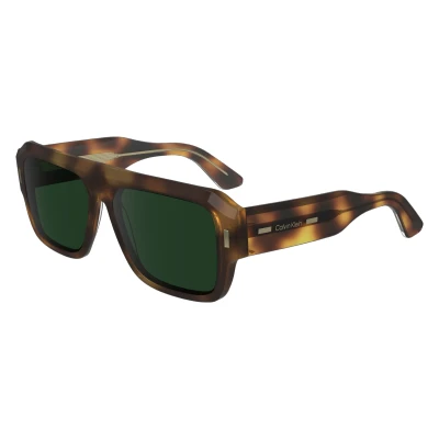 Image of Sunglasses Calvin klein Ck24501s col. 240 Unisex Squadrata Marrone