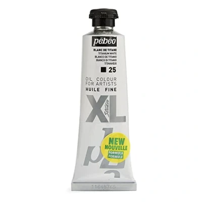 Image of PEBEO 937025 37 ml XL Studio Fine Oil, Titanium White