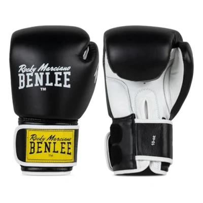 Image of BENLEE Rocky Marciano Unisex Tough Boxing Gloves, Unisex, TOUGH, Black
