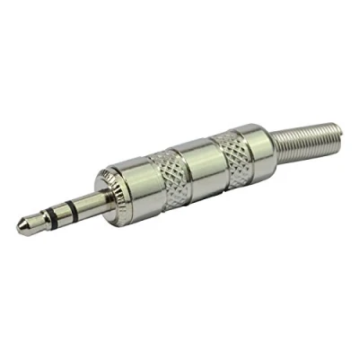 Image of 3.5mm Stereo Jack Plug Accepts Up to 4mm Diameter Cable