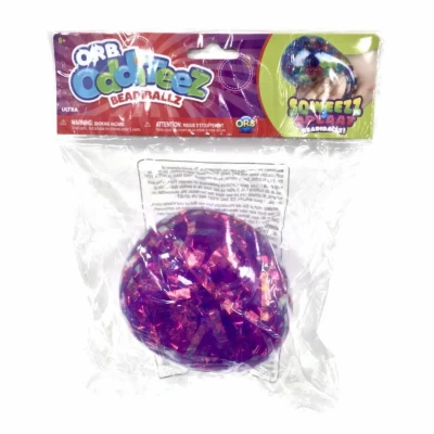 Image of Orb Odditeez BeadiBallz Ultra Sparkle Ribbon Purple