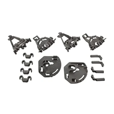 Image of Paxanpax PLD1278 Compatible for Bosch, Neff, Siemens Multi Model Fitting Dishwasher Lower Basket Bearing Kit Grey 00418675
