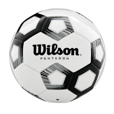 Image of Wilson American Football PENTAGON, Blended Leather, Black