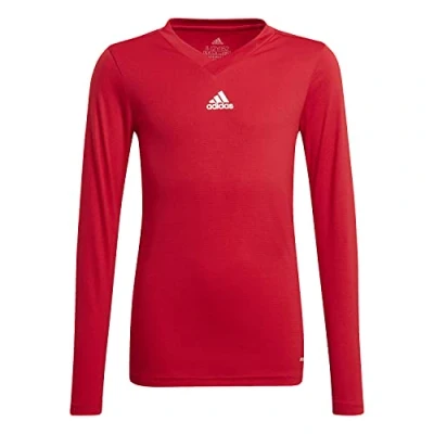 Image of Adidas GN5711 Team Base TEE Y Sweatshirt Boys Power red 1516