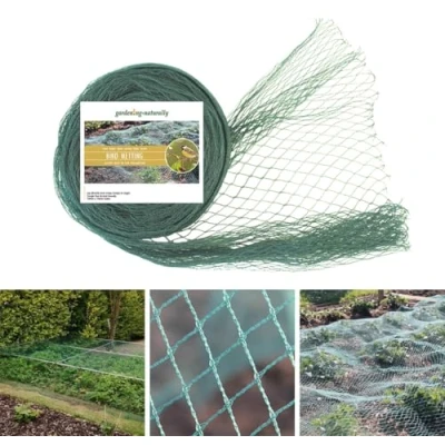 Image of Green Bird Netting for Garden Fruit Crop Protection 4 x 5m Lots