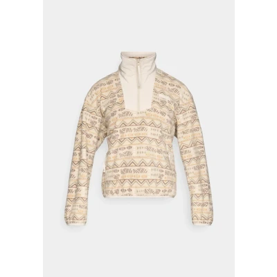 Image of Columbia Sequoia GROVE HALF ZIP Fleece jumper, Women&#039;s, Size: XS, Dark stone horizons