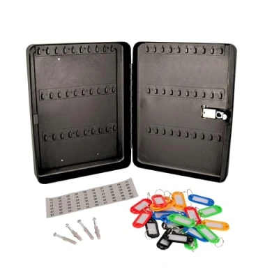 Image of Cathedral Products Secure 60 Key Capacity Combination Lock Cabinet Durable &amp; Wall Mountable Includes Colourful Fobs and Labels