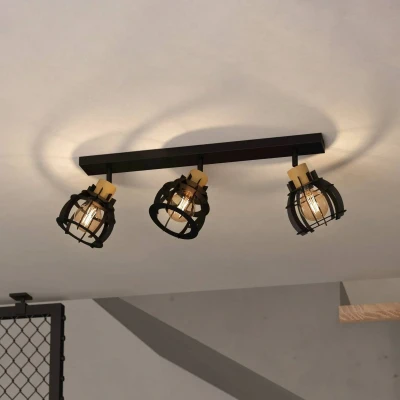 Image of EGLO Stillington 1 ceiling light, 3 bulb