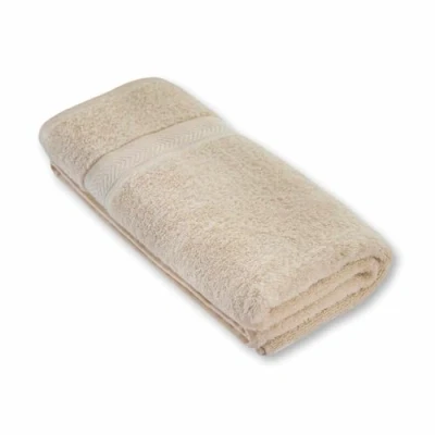 Image of Eco Bath London Organic Cotton Towel 70x140 cm Ultra Soft, Undyed and Unbleached, Hypoallergenic, 100%