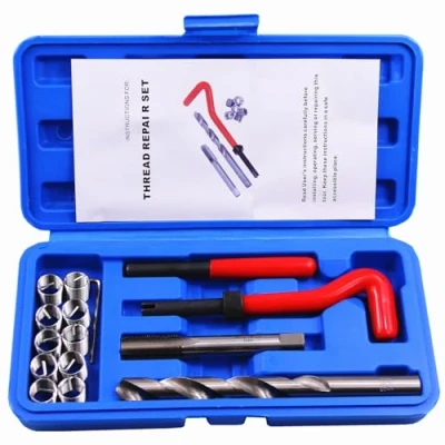 Image of BestsQ Metric Thread Repair Kit M12 x 1.25MM Compatible Hand Tool Set for Auto Repairing (M12 1.25)