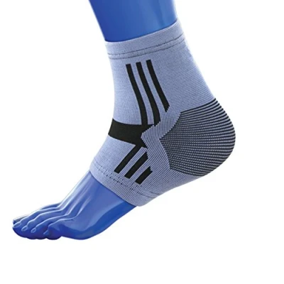 Image of Kedley Ankle Support Sleeve Premium Elasticated Compression Foot Sock Aiding Rehabilitation, Joint Pain, Sprains, Strains and Arthritis Protects Against Twisting Rolling the (Medium)
