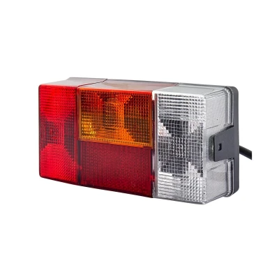 Image of 1297702613 Combination Rearlight HELLA 2VP 006 040 111 Left Multi coloured without bulbs