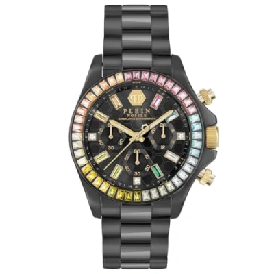 Image of Philipp Plein Nobile Lady WoMens Black Watch PWSBA0623 Stainless Steel (archived) One Size