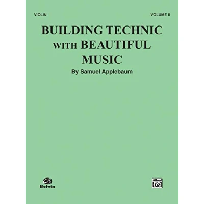 Image of Building Technic With Beautiful Music, Book II: Violin