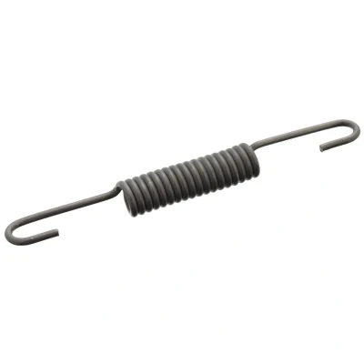 Image of 1404230192, 2014230492, 2104230092, A1404230192, A2014230492 Spring, brake shoe FEBI BILSTEIN 02105 64mm MERCEDES BENZ: E Class Coupe, S Saloon