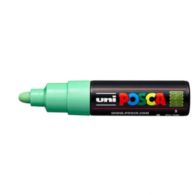 Image of Posca Markers Conical Tip Wide pc7 m VC Pack of 3 Light Green