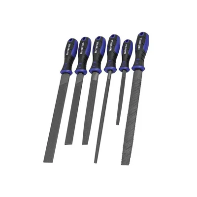 Image of Faithfull FAIFISET6 File and Rasp Set 6 Piece in Plastic Wallet