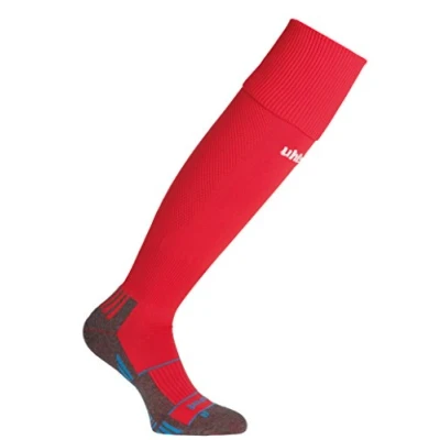 Image of Uhlsport Unisex Team Pro Player Stocking Socks Red/White, Size 33 36