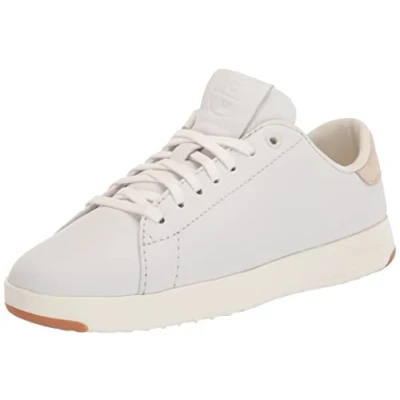 Image of Cole Haan Womens Grandpro Tennis Sneaker, 4 UK Wide, Optic White/Optic White