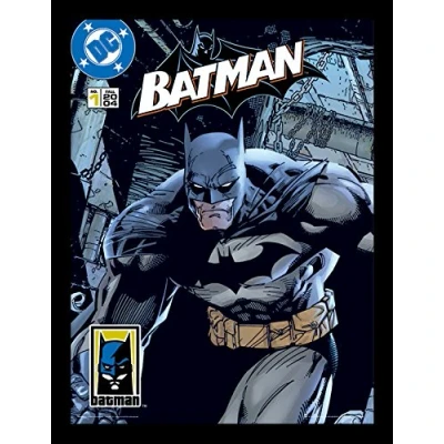 Image of DC Comics Batman 30 X 40 cm &quot;Prowl Comic Cover&quot; Framed Print