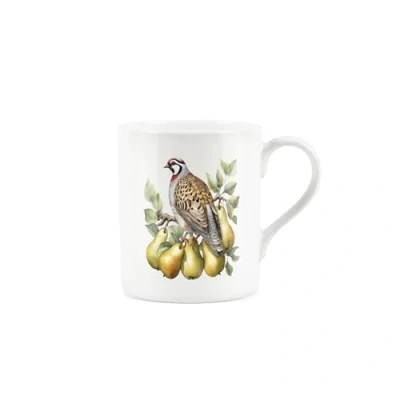 Image of 12 Days of Christmas Mug Xmas Festive Partridge in A Pear Tree Gift Small Bone China White Coffee/Tea Present