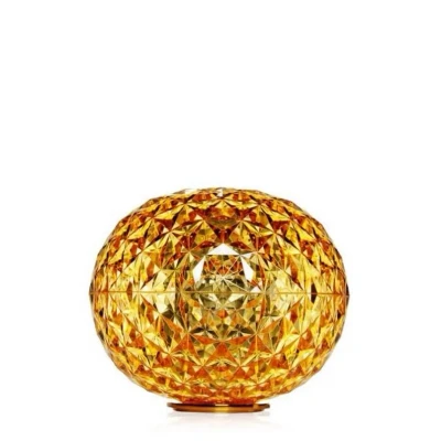 Image of Kartell Planet Table Lamp Small Yellow