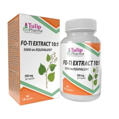 Image of Fo Ti Root Extract 10:1 (He Shou Wu) 5000mg Equivalent 120 Capsules, 3rd Party Lab Tested, High Strength Supplement